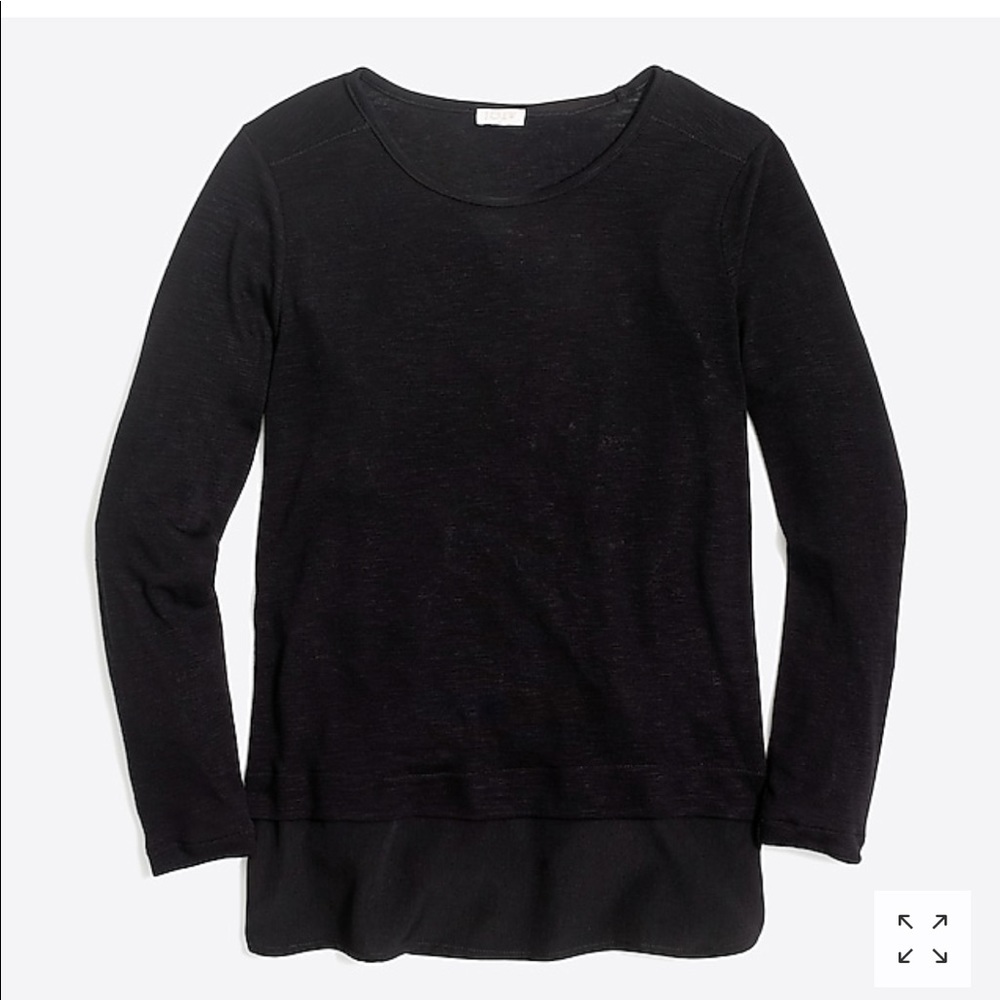 J crew drapey shirt